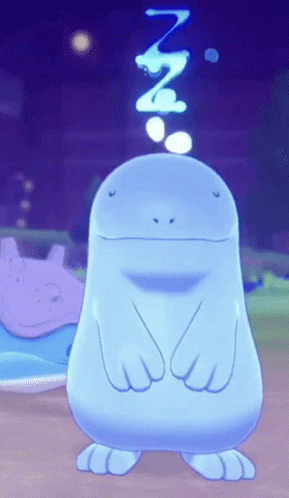 Cartoon Character With Glowing N