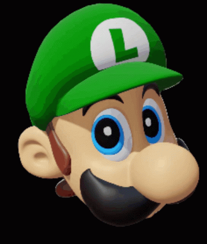 Cartoon Character With Green Hat Letter L GIF