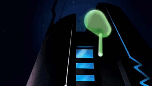 Cartoon Character With Green Lantern Emblem GIF