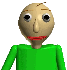 Cartoon Character With Green Shirt and Red Lip