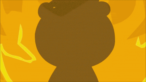 Cartoon Character With Heart Nose GIF