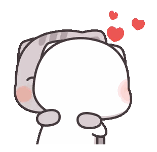 Cartoon Character With Hearts