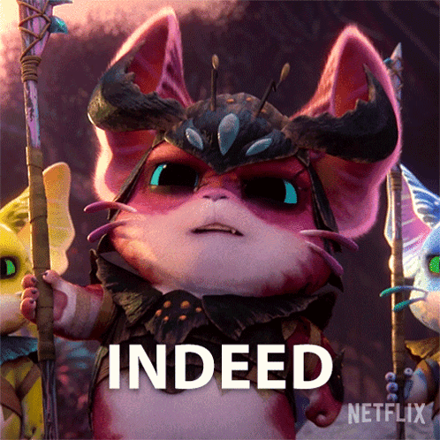 Cartoon Character With Indeed Text