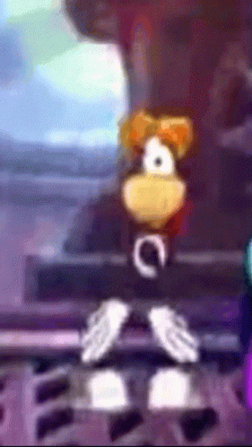 Cartoon Character With Letter C On Chest GIF