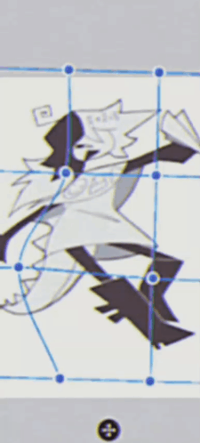 Cartoon Character With Lines And Circles GIF
