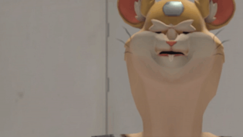 Cartoon Character With Long Neck