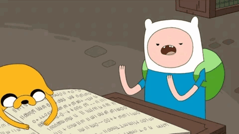Cartoon Character With Long Nose Eating Paper