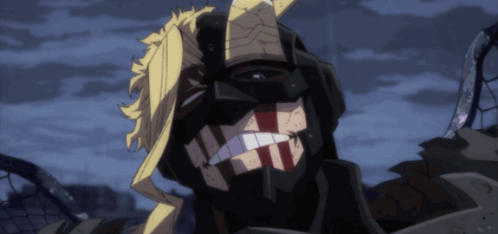 Cartoon Character with Mask