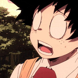 Cartoon Character With Mouth Open