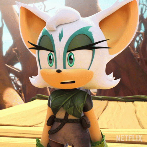 Cartoon Character With Netflix Logo GIF