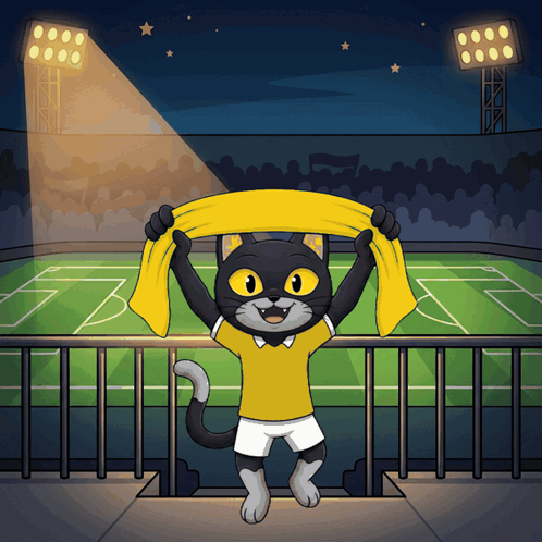 Cartoon Character with Number 88 Jersey
