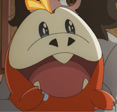 Cartoon Character With Open Mouth