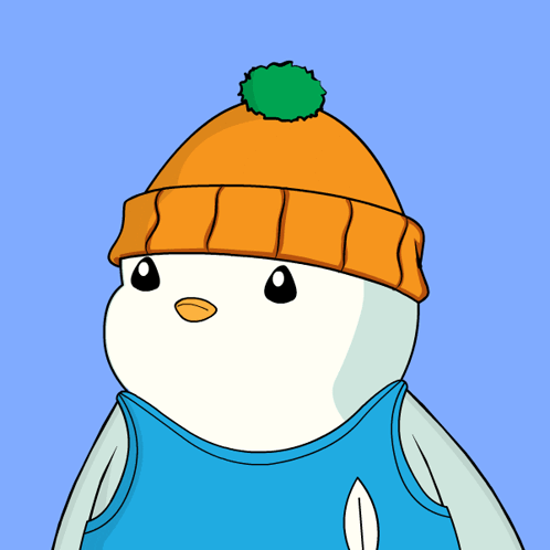 Cartoon Character With Orange Hat and Blue Surfboard Tank Top