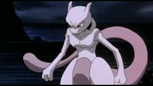Cartoon Character With Pink Tail