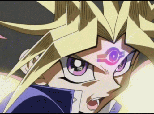 Cartoon Character With Purple Eye