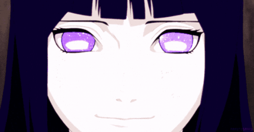 Cartoon Character With Purple Eyes GIF