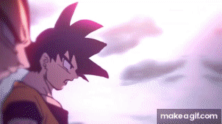 Cartoon Character With Purple Hair Beside Another GIF