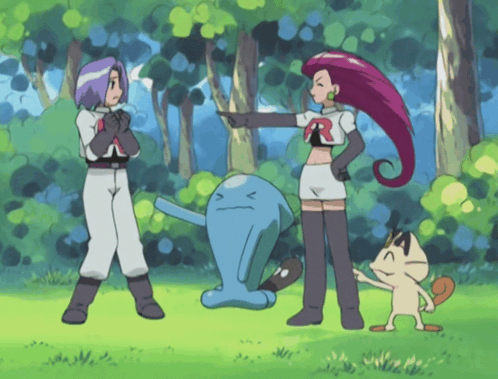 Cartoon Character with R on Chest