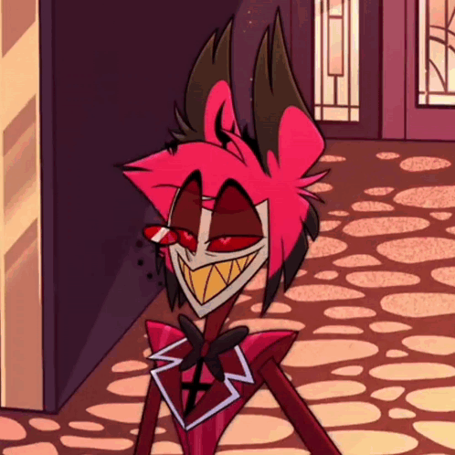 Cartoon Character With Red Hair and Bow Tie