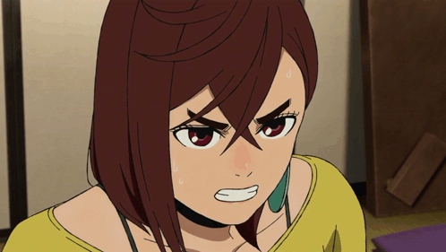 Cartoon Character With Red Hair and Yellow Shirt