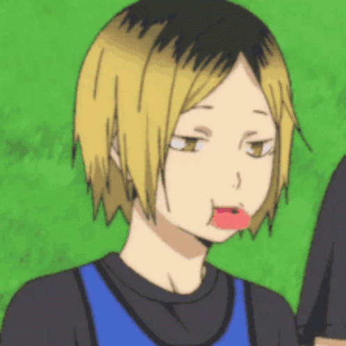 Cartoon Character With Red Lip GIF