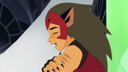 Cartoon Character With Red Mask