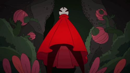 Cartoon Character With Red Shirt and White Face