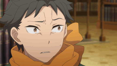 Cartoon Character With Scarf GIF