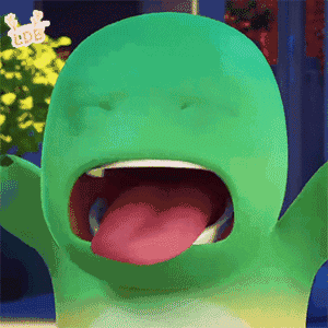 Cartoon Character With Science GIF