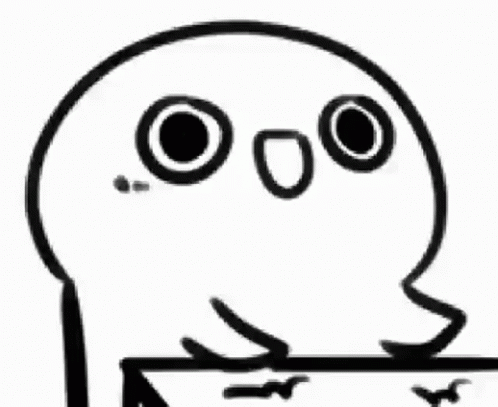 Cartoon Character With Shocked Look