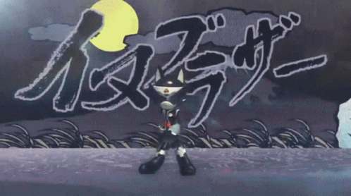 Cartoon Character With Sign Saying A GIF