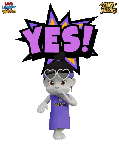 Cartoon Character With Sunglasses and Photon Shirt