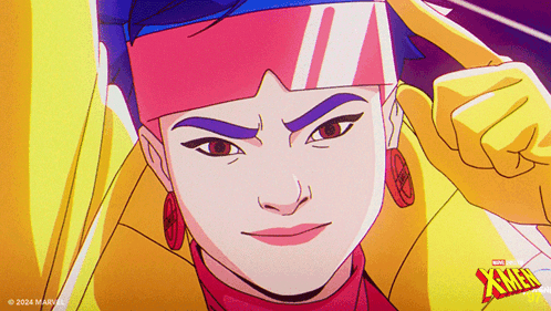 Cartoon Character With X-Men