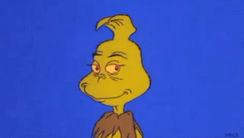Cartoon Character with Yellow Face and Red Eyes