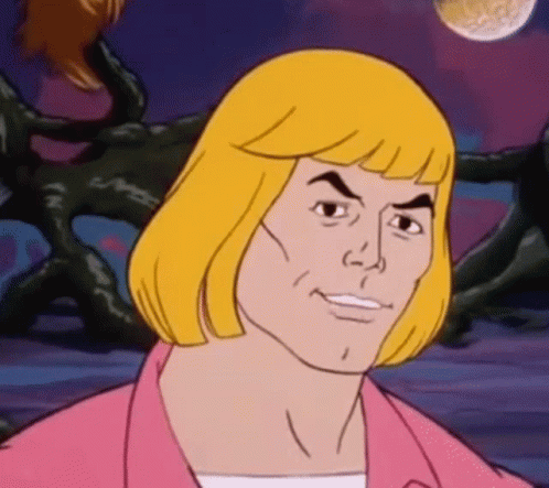 Cartoon Character With Yellow Hair GIF