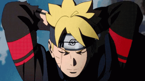 Cartoon Character With Yellow Hair and Headband Symbol