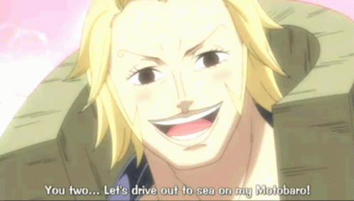 Cartoon Character With Yellow Hair Close Up GIF