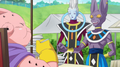 Cartoon Characters and Purple Bunny