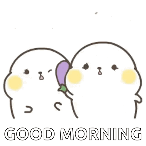 Cartoon Characters Bonk Good Morning