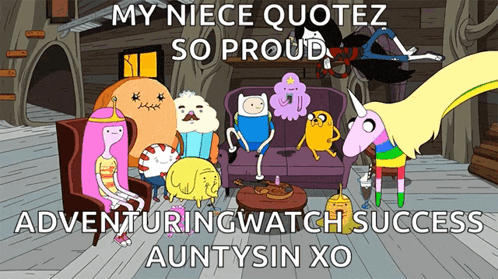 Cartoon Characters Couch My Niece Quotez So Proud