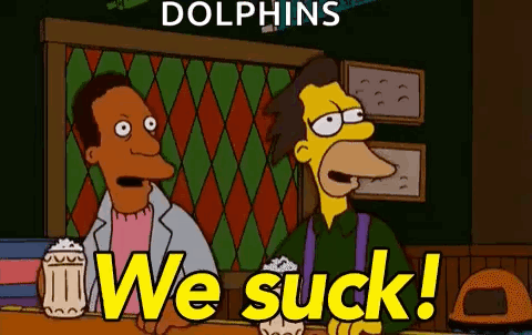Cartoon Characters Sitting At Bar Saying We Suck GIF