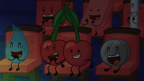 Cartoon Characters Sitting Before Go Go Go Sign
