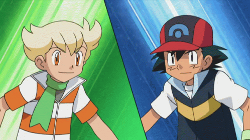 Cartoon Characters Standing Next to Each Other