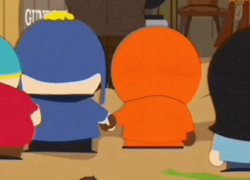 Cartoon Characters Standing Together