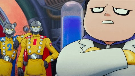 Cartoon Characters With Number 2 on Chest