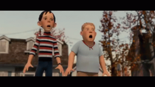 Cartoon Characters With Wide Open Mouths
