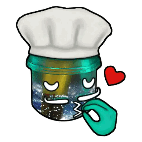 Cartoon Chef With Heart