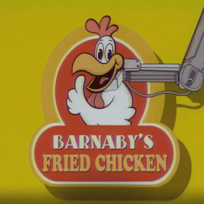 Cartoon Chicken Steroids Injection GIF