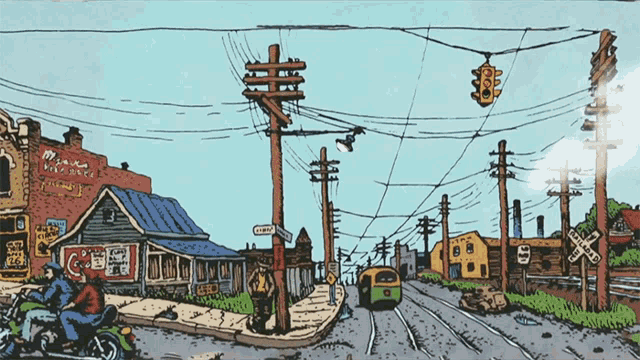 Cartoon Daily Transportation GIF