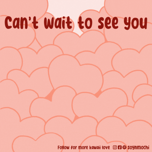 Cartoon Dog Can't Wait to See You